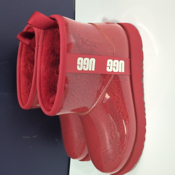 UGG Classic Clear Mini Waterproof Rain Boot - Picture 2 of 8